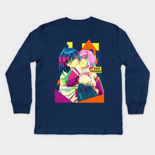 WPANIME - RIKKA X AKANE Kids Long Sleeve T-Shirt